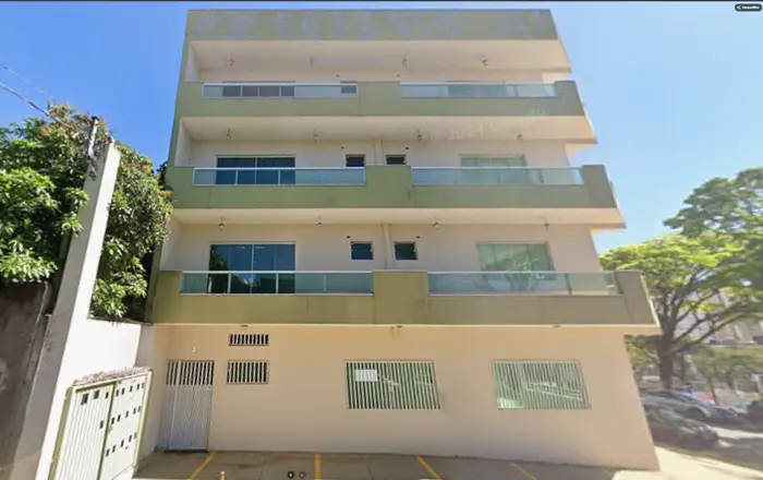 Fachada do edifício onde fica a clínica